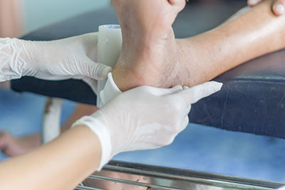 Wound Care Treatment, University Foot and Ankle Institute
