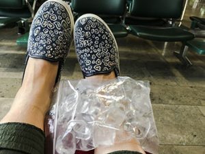 RICE treatment for Ankle Sprain