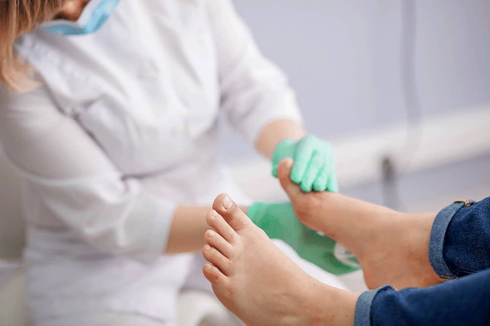 Dr exam feet, sarcoma of the foor