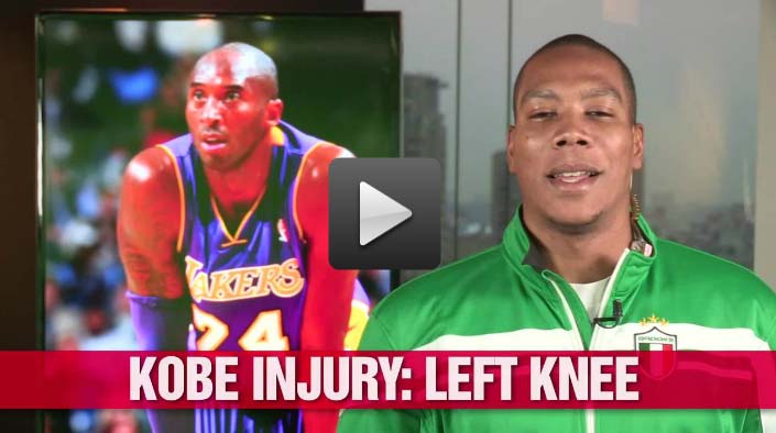 Kobe Bryant Left Knee Injury
